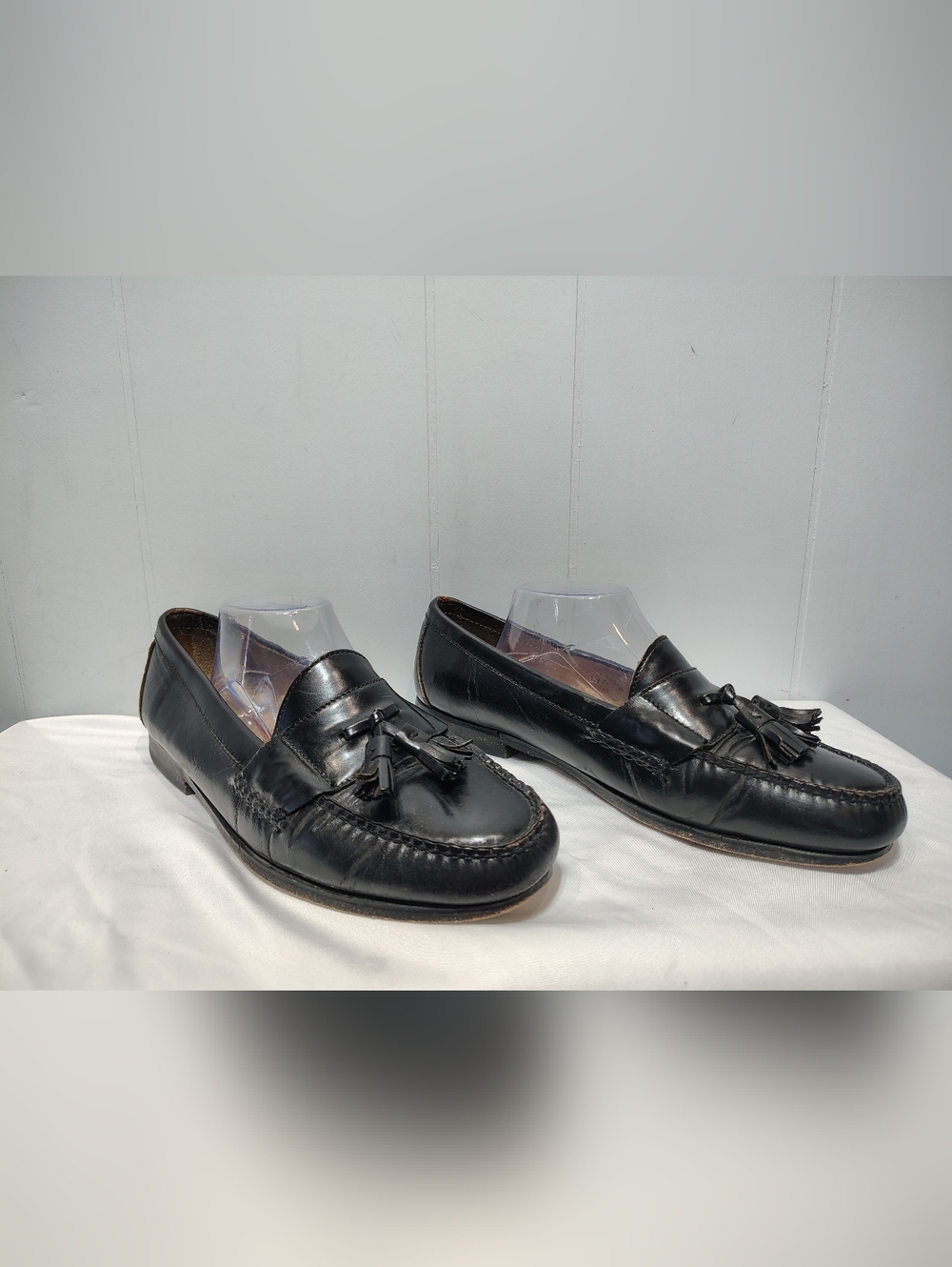 Cole Haan City Tassel Loafers Black Size 11.5